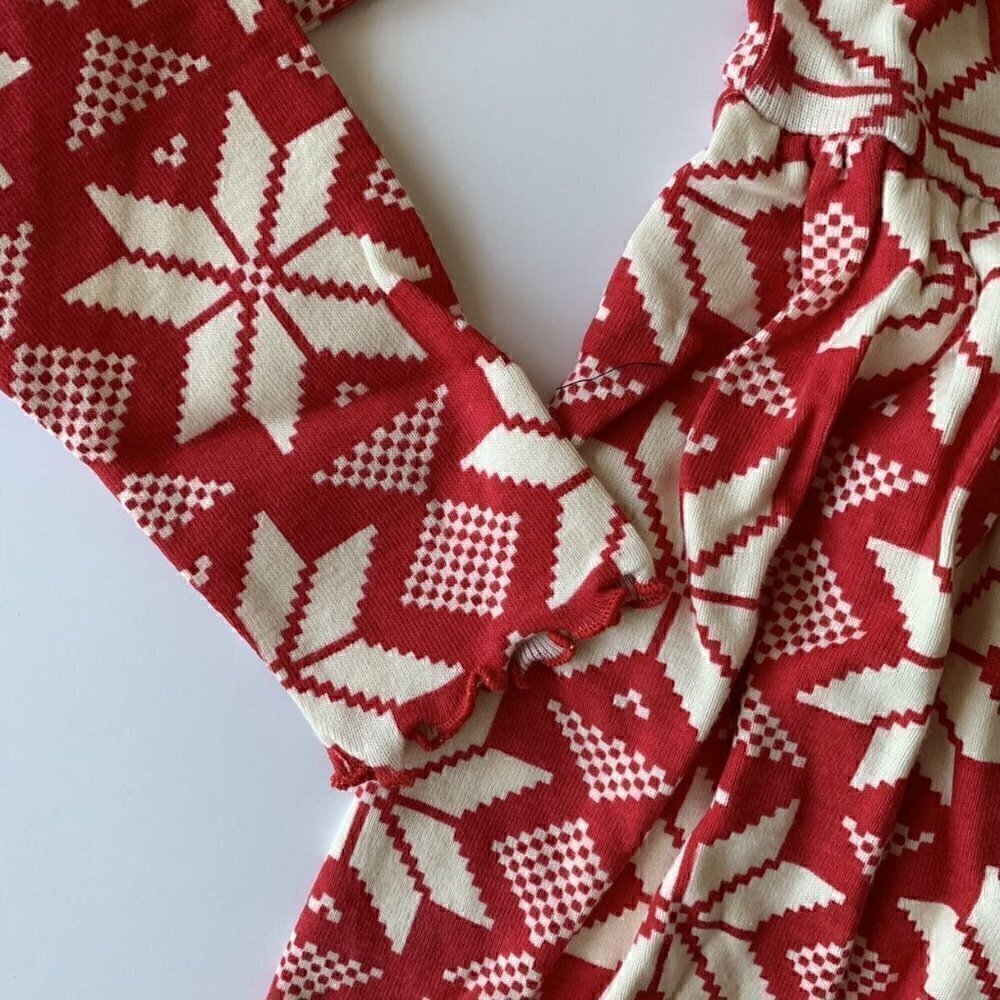Hanna Andersson Girl Holiday Dress 5T - Picture 5 of 6